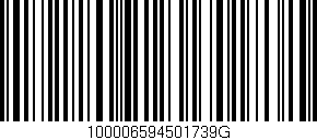 Código de barras (EAN, GTIN, SKU, ISBN): '100006594501739G'