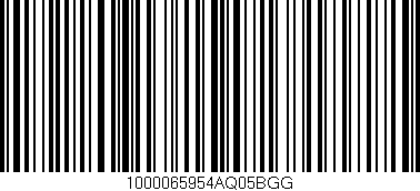 Código de barras (EAN, GTIN, SKU, ISBN): '1000065954AQ05BGG'