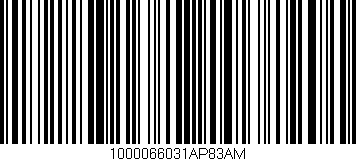 Código de barras (EAN, GTIN, SKU, ISBN): '1000066031AP83AM'
