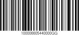 Código de barras (EAN, GTIN, SKU, ISBN): '100006605440000GG'