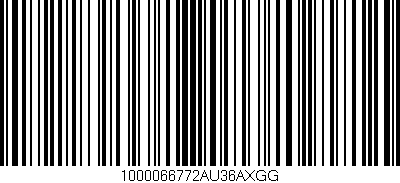 Código de barras (EAN, GTIN, SKU, ISBN): '1000066772AU36AXGG'