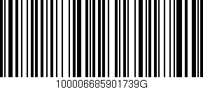 Código de barras (EAN, GTIN, SKU, ISBN): '100006685901739G'