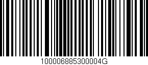 Código de barras (EAN, GTIN, SKU, ISBN): '100006885300004G'