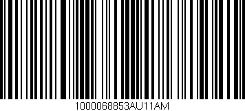 Código de barras (EAN, GTIN, SKU, ISBN): '1000068853AU11AM'