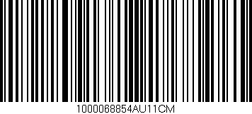 Código de barras (EAN, GTIN, SKU, ISBN): '1000068854AU11CM'