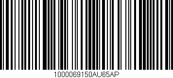Código de barras (EAN, GTIN, SKU, ISBN): '1000069150AU65AP'