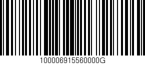 Código de barras (EAN, GTIN, SKU, ISBN): '100006915560000G'