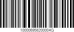Código de barras (EAN, GTIN, SKU, ISBN): '100006956200004G'