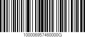 Código de barras (EAN, GTIN, SKU, ISBN): '100006957460000G'