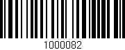 Código de barras (EAN, GTIN, SKU, ISBN): '1000082'