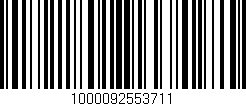 Código de barras (EAN, GTIN, SKU, ISBN): '1000092553711'