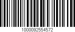 Código de barras (EAN, GTIN, SKU, ISBN): '1000092554572'