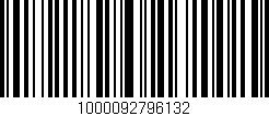 Código de barras (EAN, GTIN, SKU, ISBN): '1000092796132'