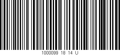 Código de barras (EAN, GTIN, SKU, ISBN): '1000099_18_14_U'