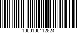 Código de barras (EAN, GTIN, SKU, ISBN): '1000100112824'