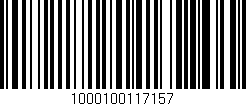 Código de barras (EAN, GTIN, SKU, ISBN): '1000100117157'