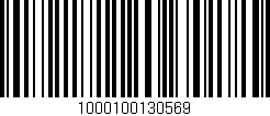 Código de barras (EAN, GTIN, SKU, ISBN): '1000100130569'
