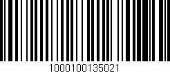 Código de barras (EAN, GTIN, SKU, ISBN): '1000100135021'