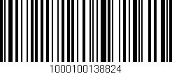 Código de barras (EAN, GTIN, SKU, ISBN): '1000100138824'