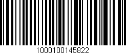 Código de barras (EAN, GTIN, SKU, ISBN): '1000100145822'