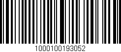 Código de barras (EAN, GTIN, SKU, ISBN): '1000100193052'