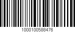 Código de barras (EAN, GTIN, SKU, ISBN): '1000100588476'
