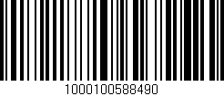 Código de barras (EAN, GTIN, SKU, ISBN): '1000100588490'