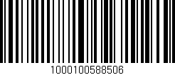Código de barras (EAN, GTIN, SKU, ISBN): '1000100588506'