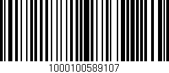 Código de barras (EAN, GTIN, SKU, ISBN): '1000100589107'