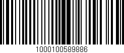 Código de barras (EAN, GTIN, SKU, ISBN): '1000100589886'