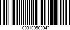 Código de barras (EAN, GTIN, SKU, ISBN): '1000100589947'
