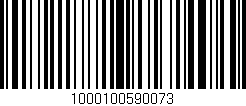 Código de barras (EAN, GTIN, SKU, ISBN): '1000100590073'