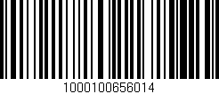 Código de barras (EAN, GTIN, SKU, ISBN): '1000100656014'