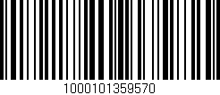 Código de barras (EAN, GTIN, SKU, ISBN): '1000101359570'