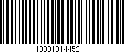 Código de barras (EAN, GTIN, SKU, ISBN): '1000101445211'