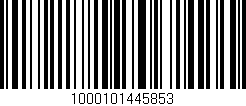 Código de barras (EAN, GTIN, SKU, ISBN): '1000101445853'