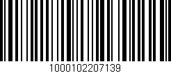 Código de barras (EAN, GTIN, SKU, ISBN): '1000102207139'