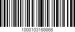 Código de barras (EAN, GTIN, SKU, ISBN): '1000103168866'