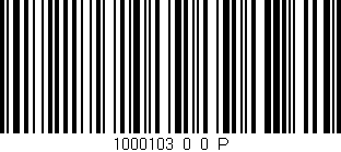 Código de barras (EAN, GTIN, SKU, ISBN): '1000103_0_0_P'