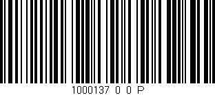 Código de barras (EAN, GTIN, SKU, ISBN): '1000137_0_0_P'