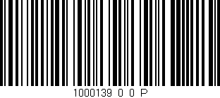Código de barras (EAN, GTIN, SKU, ISBN): '1000139_0_0_P'