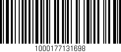 Código de barras (EAN, GTIN, SKU, ISBN): '1000177131698'