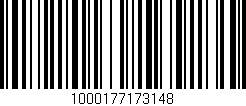 Código de barras (EAN, GTIN, SKU, ISBN): '1000177173148'