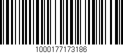 Código de barras (EAN, GTIN, SKU, ISBN): '1000177173186'