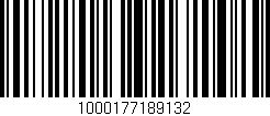 Código de barras (EAN, GTIN, SKU, ISBN): '1000177189132'