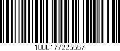 Código de barras (EAN, GTIN, SKU, ISBN): '1000177225557'
