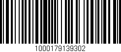 Código de barras (EAN, GTIN, SKU, ISBN): '1000179139302'
