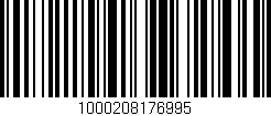 Código de barras (EAN, GTIN, SKU, ISBN): '1000208176995'