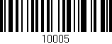 Código de barras (EAN, GTIN, SKU, ISBN): '10005'