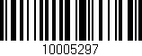 Código de barras (EAN, GTIN, SKU, ISBN): '10005297'